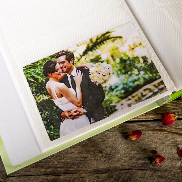 Фотоальбом на 200 фото 10х15 см "Природа. Цветы" в коробке МИКС 26х21х5,2 см