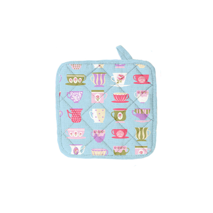 Прихватка "Чашки", размер 17х17 см