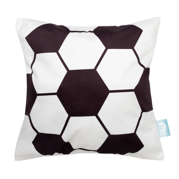 Подушка "Этель" Мяч 43х43 см, велюр, 100% п/э