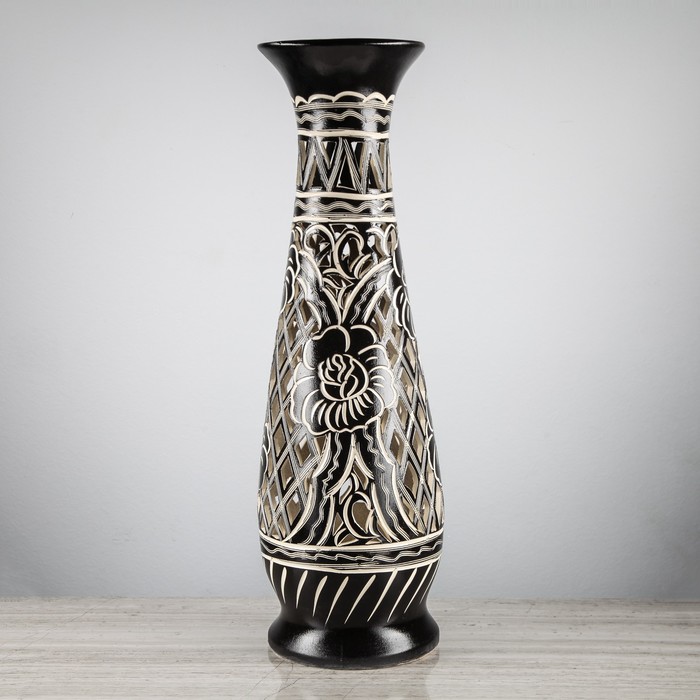 Ваза напольная "Глория" резка, №1