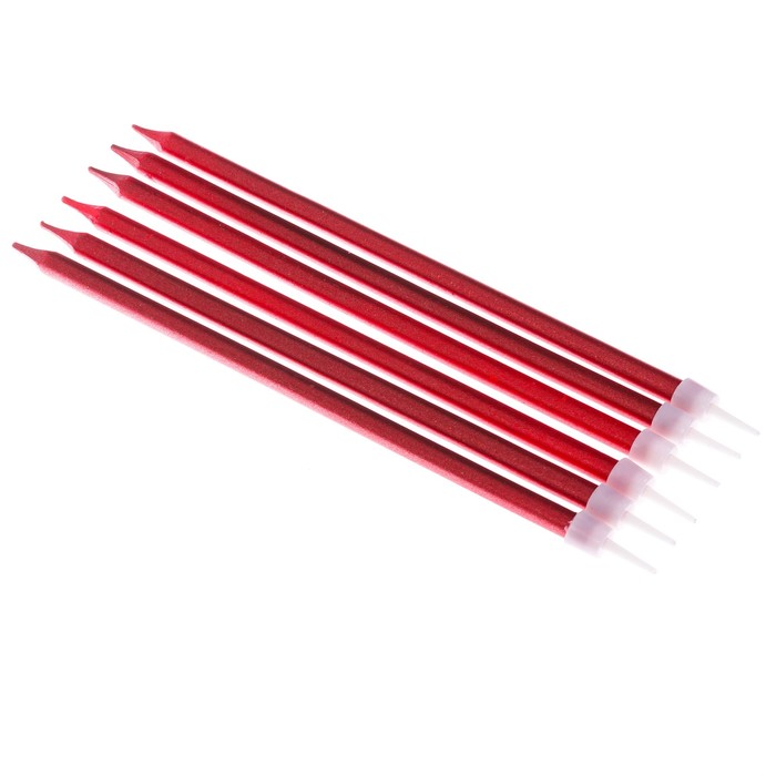 Свеча в торт Дисней "С днем рождения", Тачки, (набор 6 шт)