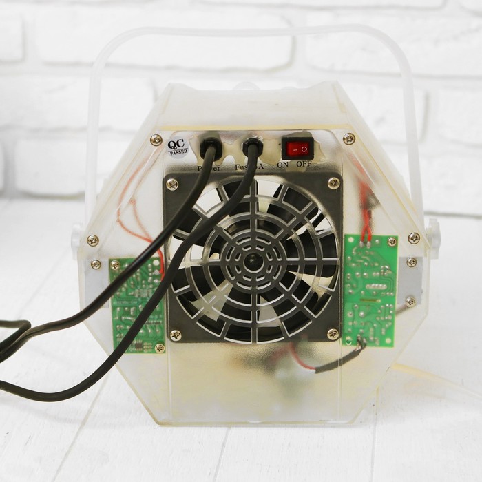 Генератор мыльных пузырей, 2 л, с паром и подсветкой