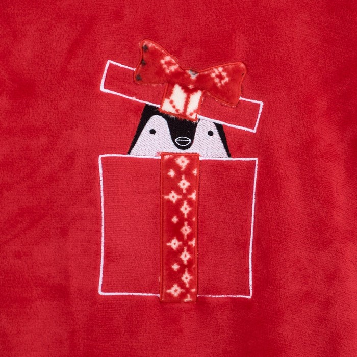 Туника женская KAFTAN "Подарок" бордовая, р-р 44-46, 100% п/э, велсофт