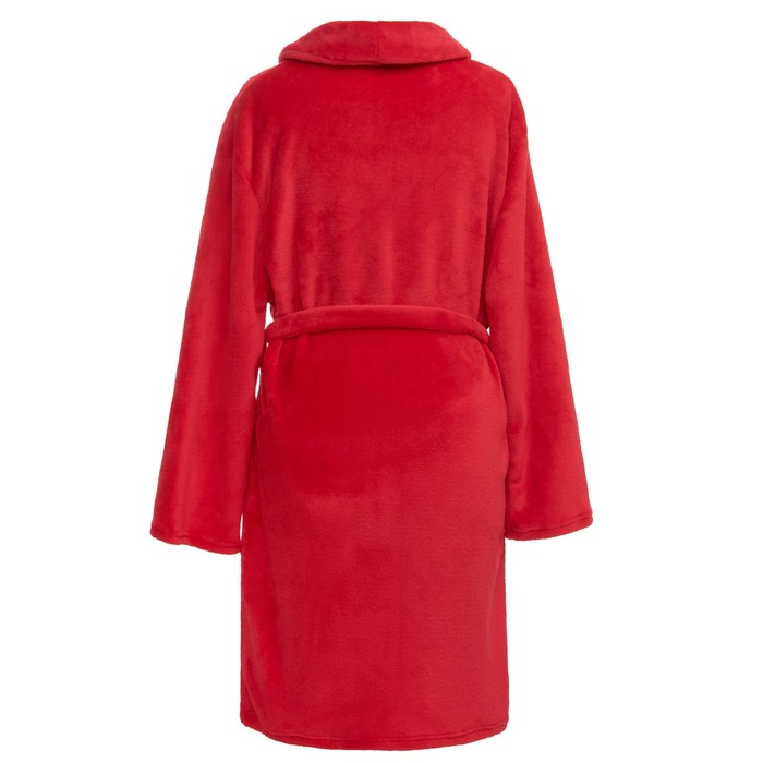 Халат женский KAFTAN "Hello winter" бордовый, р-р 40-42, 100% п/э, велсофт