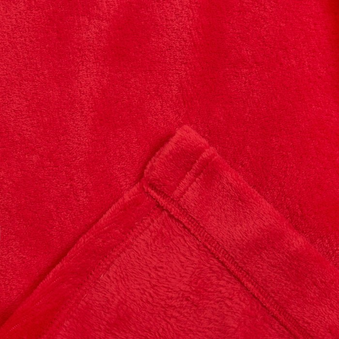 Халат женский KAFTAN "Hello winter" бордовый, р-р 48-50, 100% п/э, велсофт