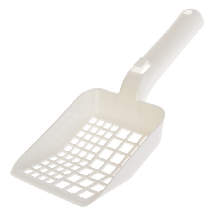 Туалет с бортом, пластиковой вставкой с сеткой, выдвижным поддоном и совком, 51х40х18,5 см