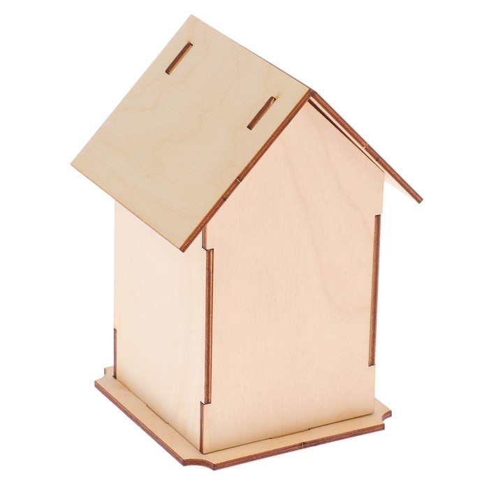 Чайный домик "Собака" с прорезными элементами