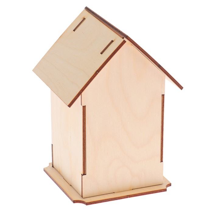 Чайный домик "Удача" с прорезными элементами