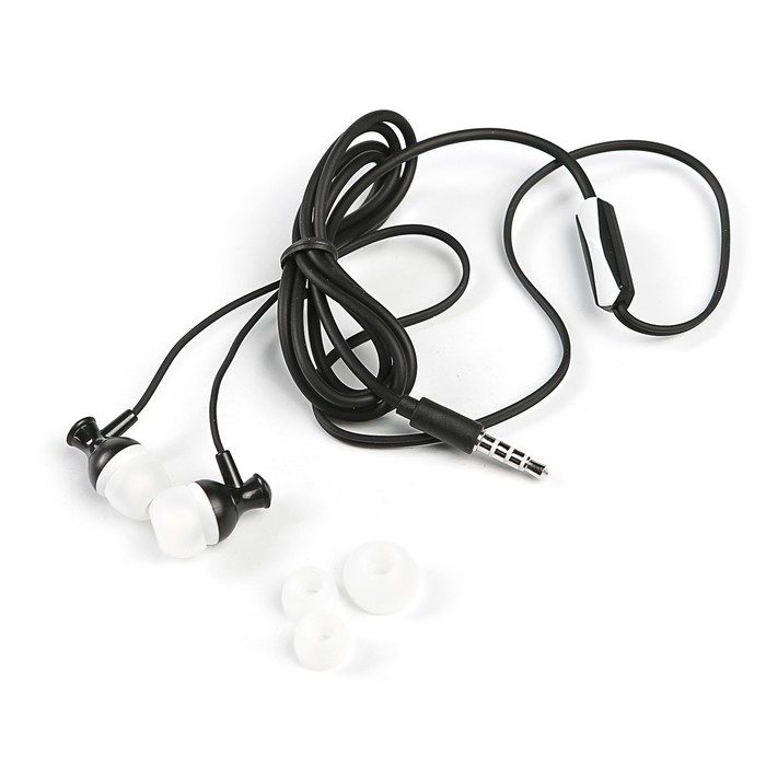 Гарнитура Qumann QSE-01 Simple 40010, чёрно-белая