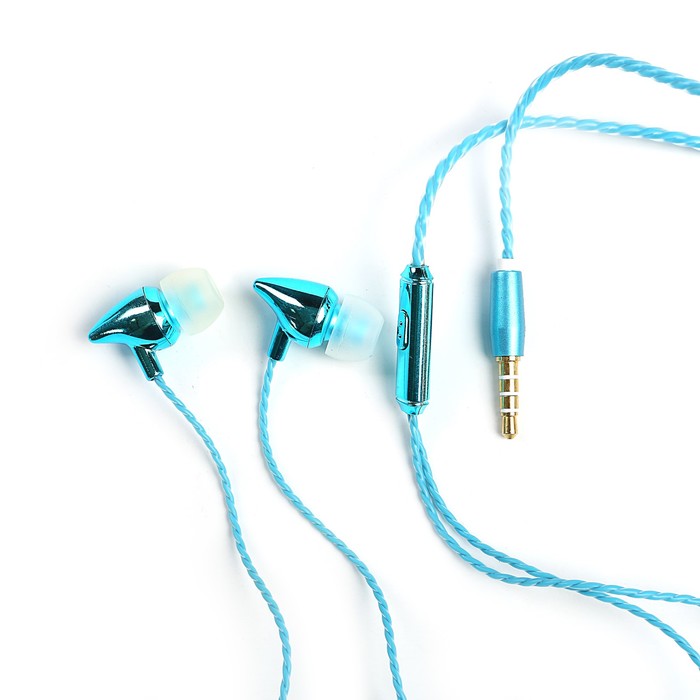 Гарнитура Qumann QSE-02 Butterfly 40022, цвет синий металлик