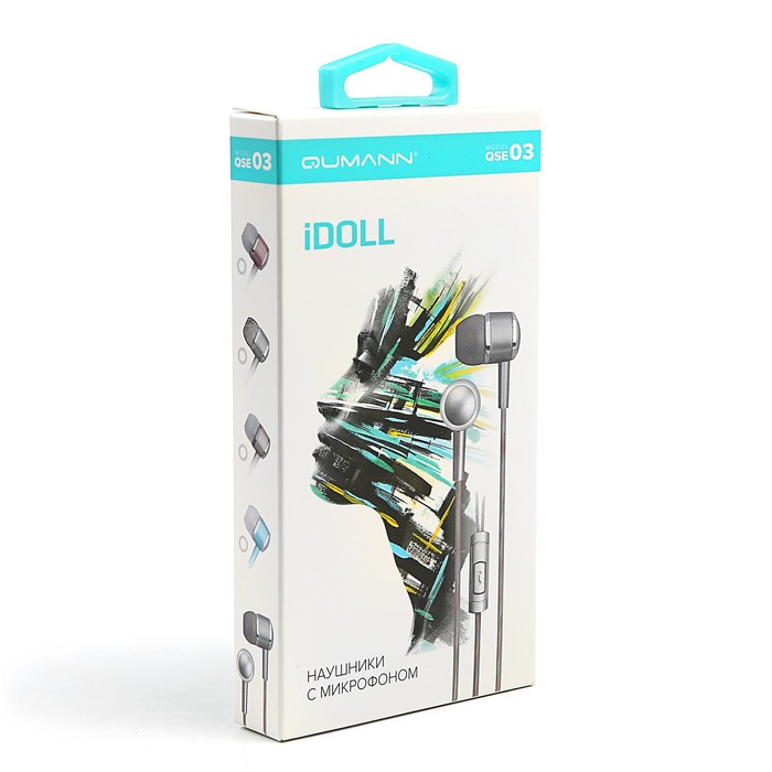 Гарнитура Qumann QSE-03 iDoll 40031, цвет розовое золото