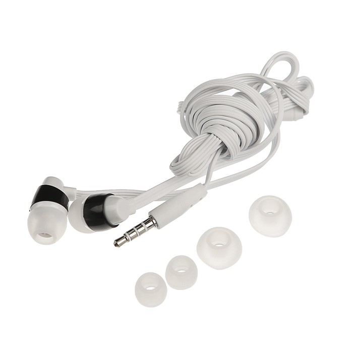 Гарнитура Qumann QSE-06 PIN +крепление 40061, белая