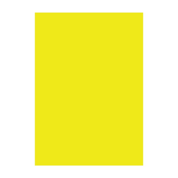 Картон цветной 680*480мм Herlitz 400г/м² жёлтый неоновый 235044