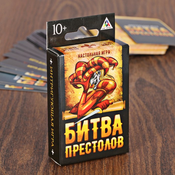 Настольная игра интригующая "Битва престолов"