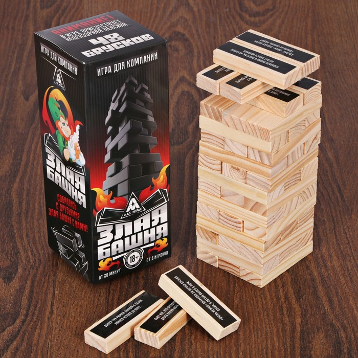 Игра Падающая башня "Злая башня"