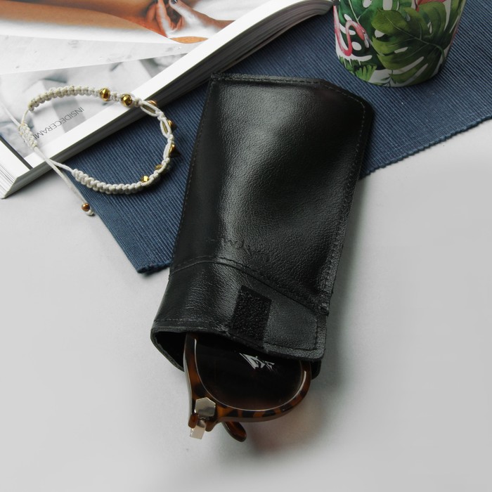 Футляр для очков, цвет чёрный матовый