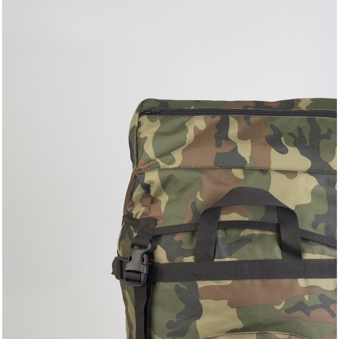 Рюкзак туристический "СПУТНИК", 70 л, отдел на шнурке, 3 наружных кармана, цвет камуфляж НАТО