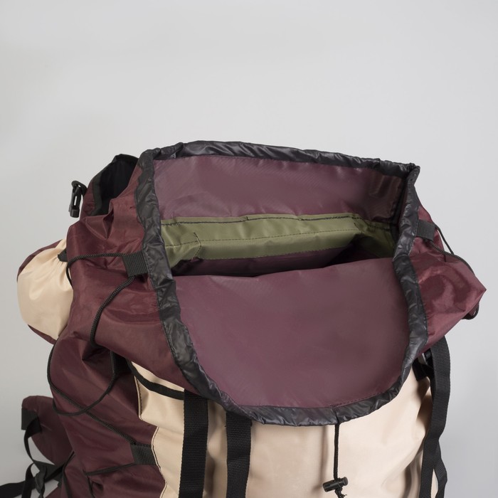 Рюкзак туристический "Турист-Универсал", 120 л, отдел на шнурке, наружный карман, кордура