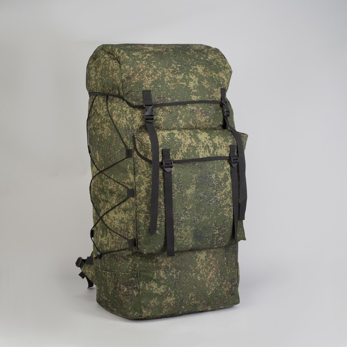Рюкзак туристический "Турист-Универсал", 120 л, отдел на шнурке, наружный карман, цвет камуфляж Цифра