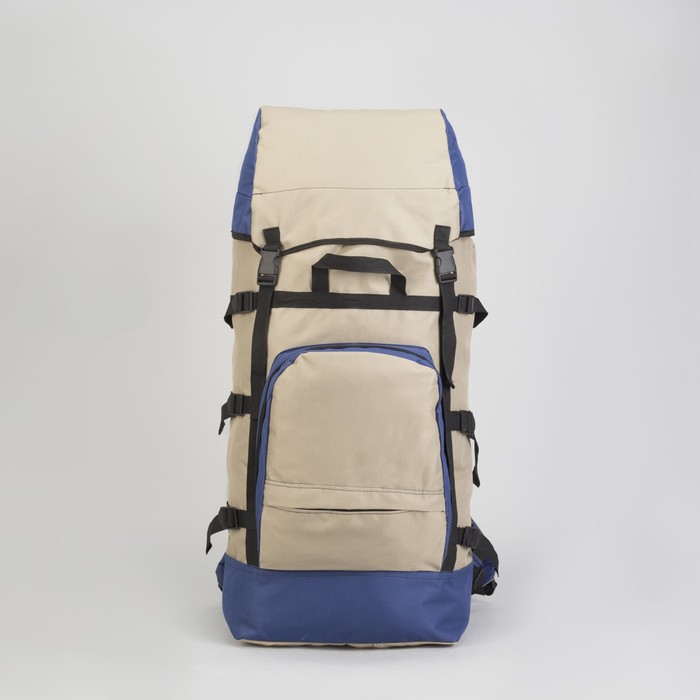 Рюкзак туристический "Урал", 55 л, отдел на шнурке, 2 наружных кармана, кордура