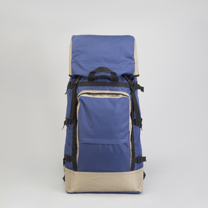 Рюкзак туристический "Урал", 65 л, отдел на шнурке, 2 наружных кармана, кордура