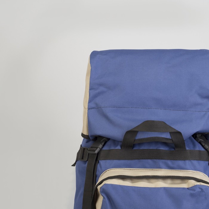 Рюкзак туристический "Урал", 65 л, отдел на шнурке, 2 наружных кармана, кордура