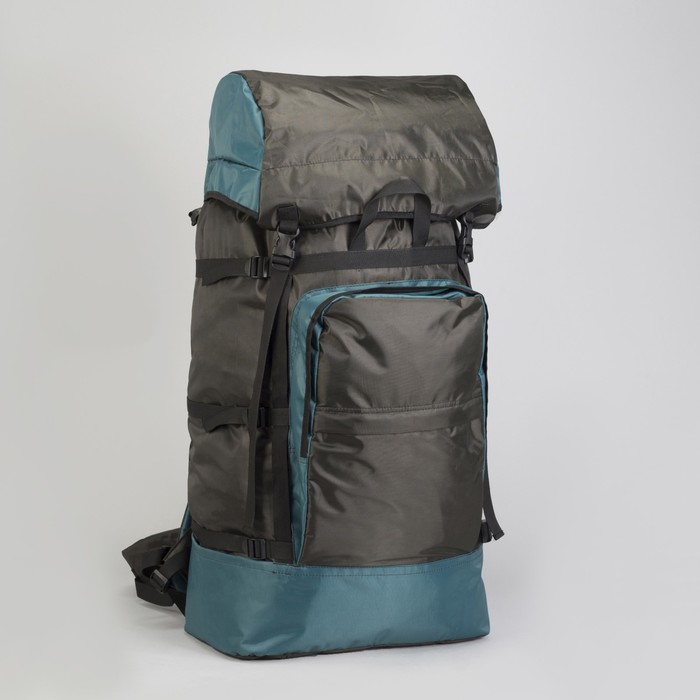 Рюкзак туристический "Урал", 100 л, отдел на шнурке, 2 наружных кармана, кордура