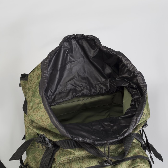 Рюкзак туристический "Урал", 55 л, отдел на шнурке, 2 наружных кармана, цвет камуфляж Цифра