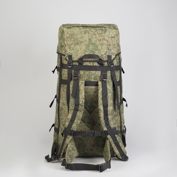 Рюкзак туристический "Урал", 65 л, отдел на шнурке, 2 наружных кармана, цвет камуфляж Цифра