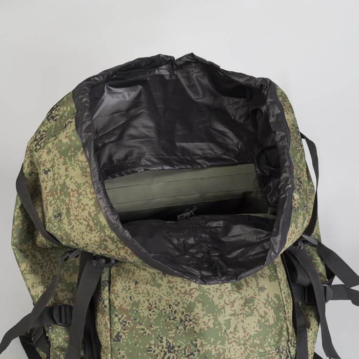 Рюкзак туристический "Урал", 65 л, отдел на шнурке, 2 наружных кармана, цвет камуфляж Цифра