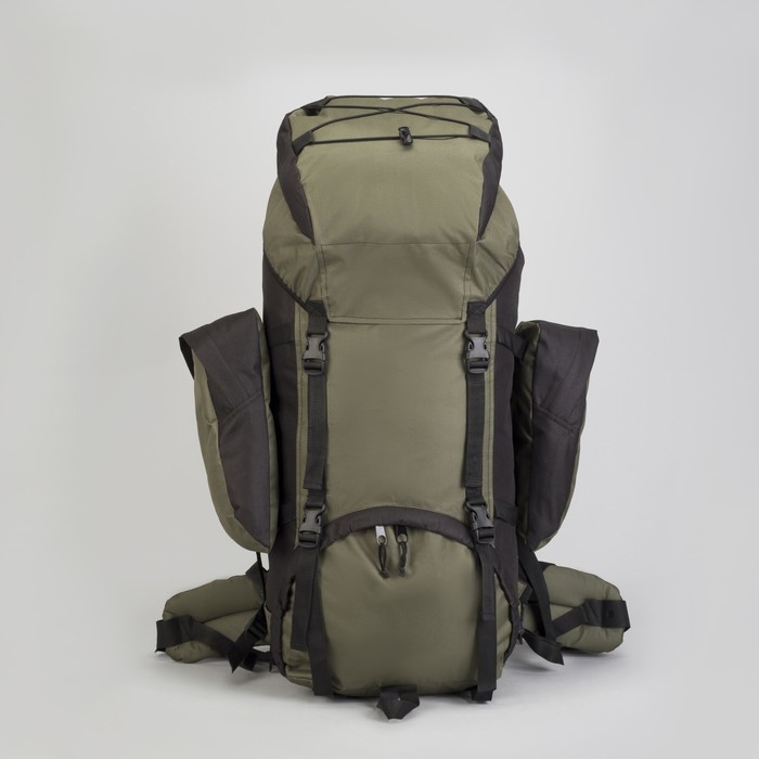 Рюкзак туристический "Эльбрус", 65 л, отдел на шнурке, 3 н/кармана, кордура