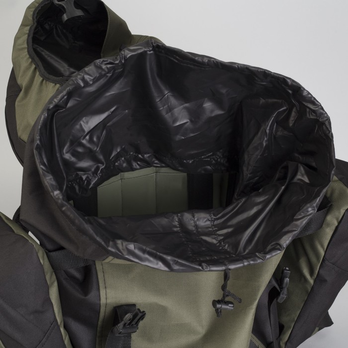 Рюкзак туристический "Эльбрус", 65 л, отдел на шнурке, 3 н/кармана, кордура