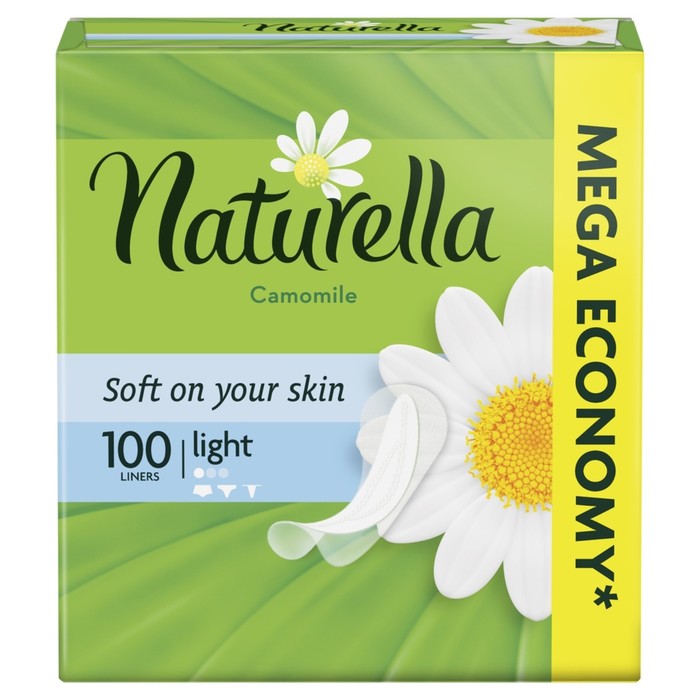 Прокладки ежедневные Naturella Light, 100 шт