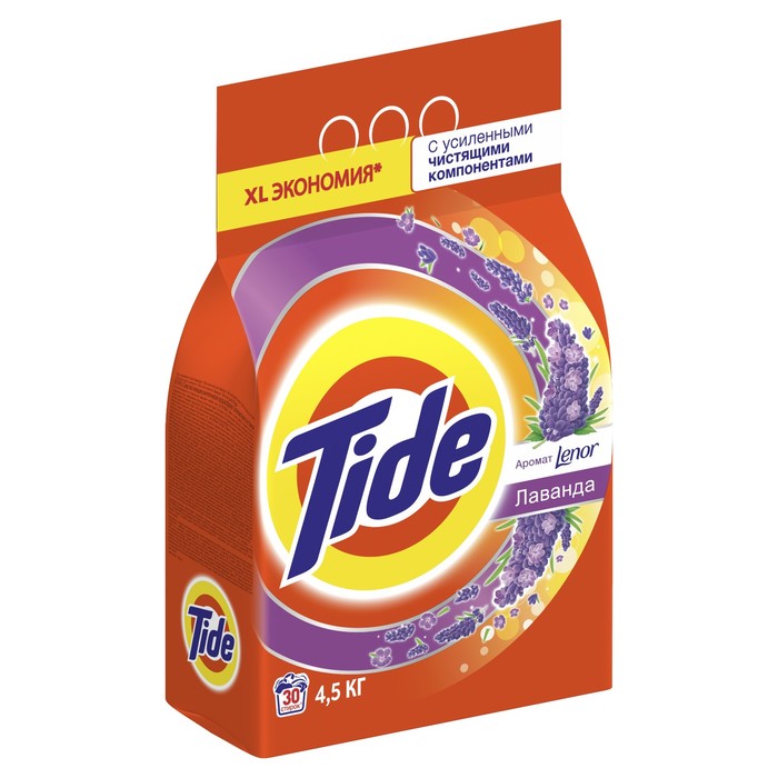Стиральный порошок Tide автомат Lenor Лаванда, 4,5 кг