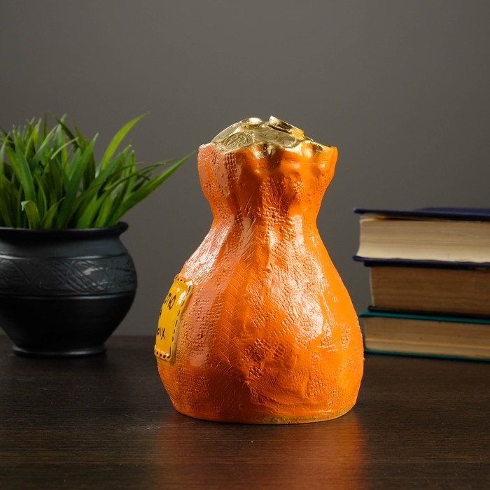 Копилка "Мешочек с деньгами" 13х18см