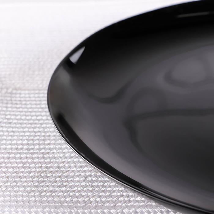 Блюдо для пиццы 32 см Friends' Time Pizza Black