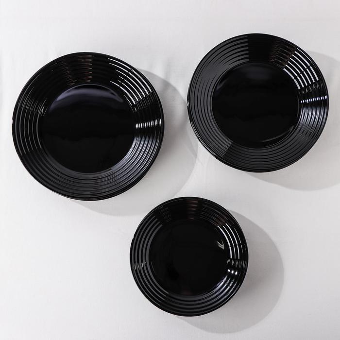 Сервиз столовый Harena Black, 18 предметов