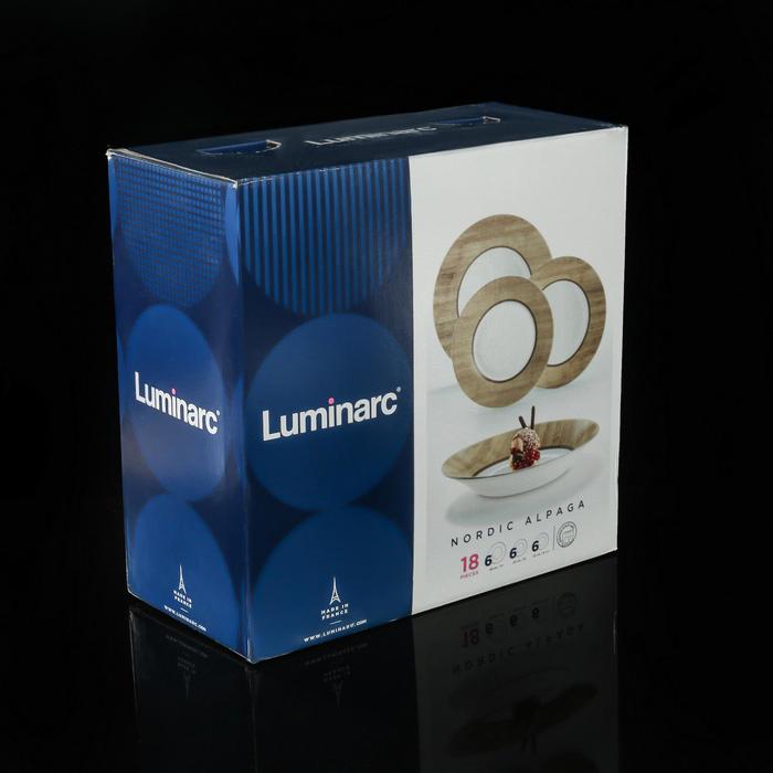 Сервиз столовый Nordic Alpaga, 18 предметов