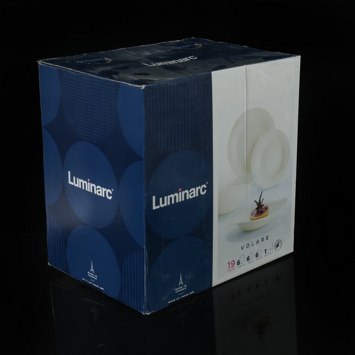 Сервиз столовый Volare Bone, 19 предметов