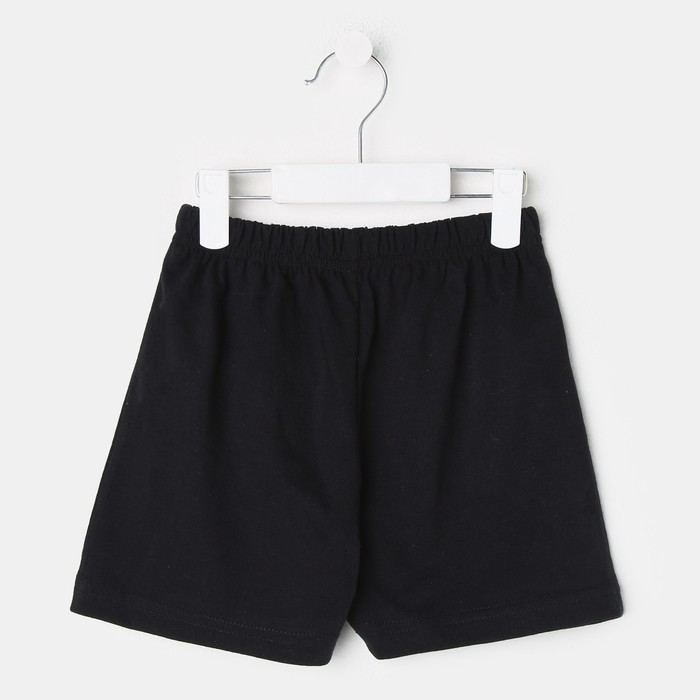 Шорты спортивные, р-р 38, рост 146 см, цвет чёрный 2207 К