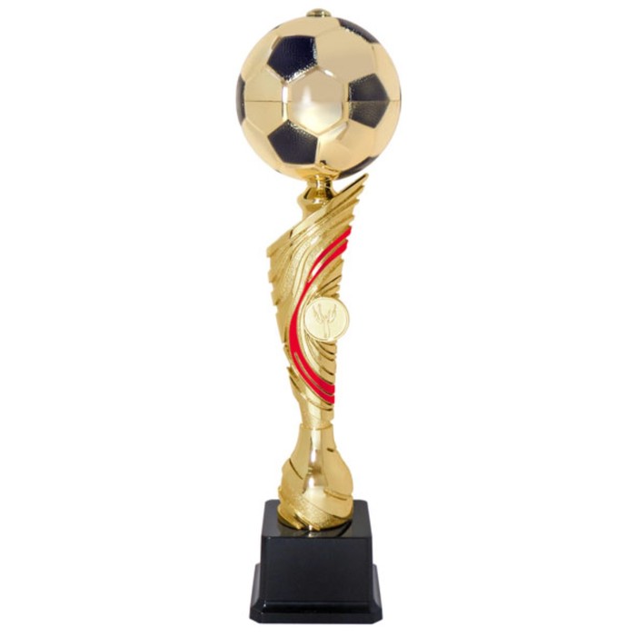 Кубок KB 7241 B/RD футбол, h=38см, d=100 мм