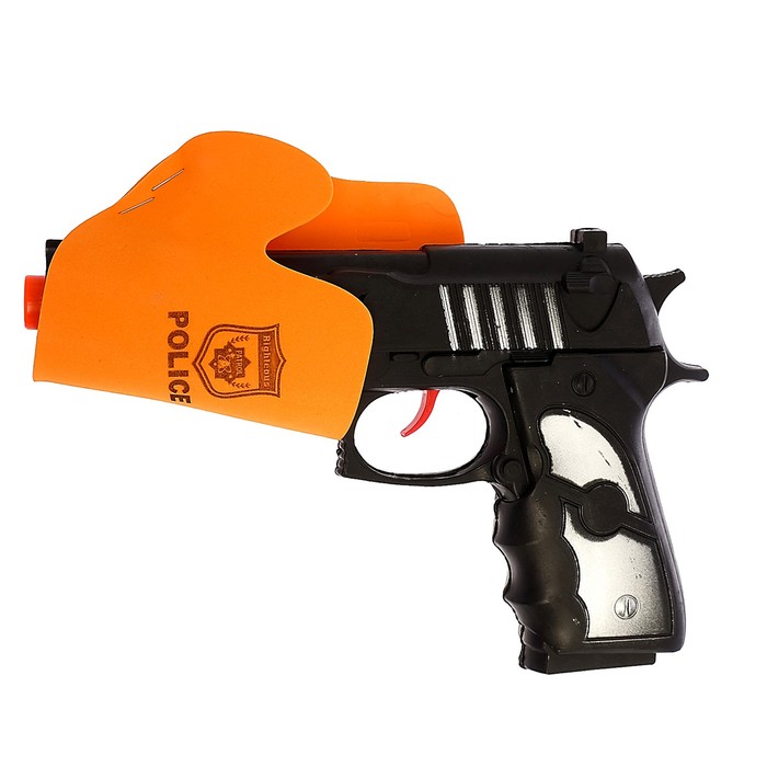 Пистолет-трещётка "Рок", с кобурой