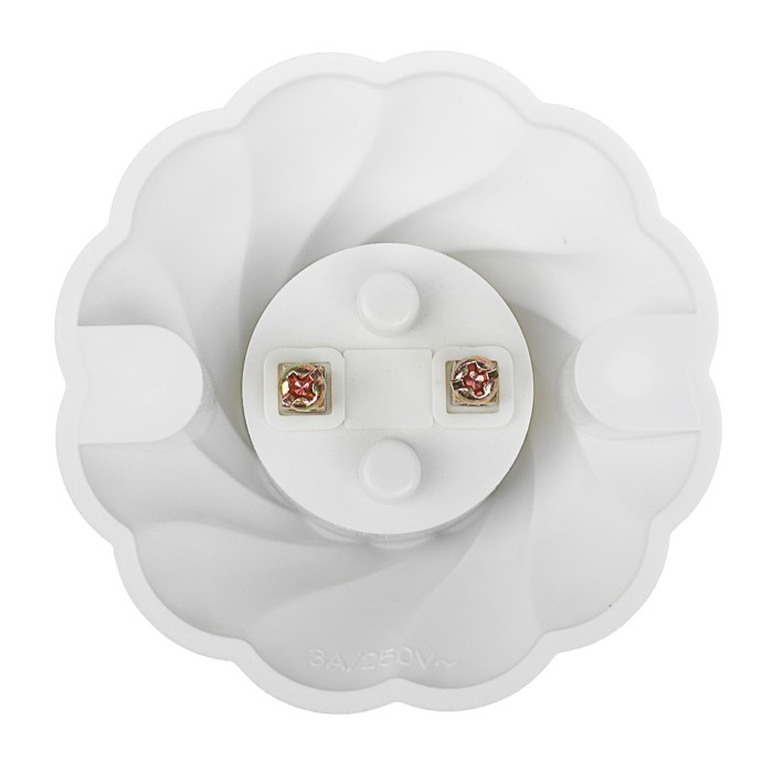 Патрон декоративный E27, спираль, 220 В