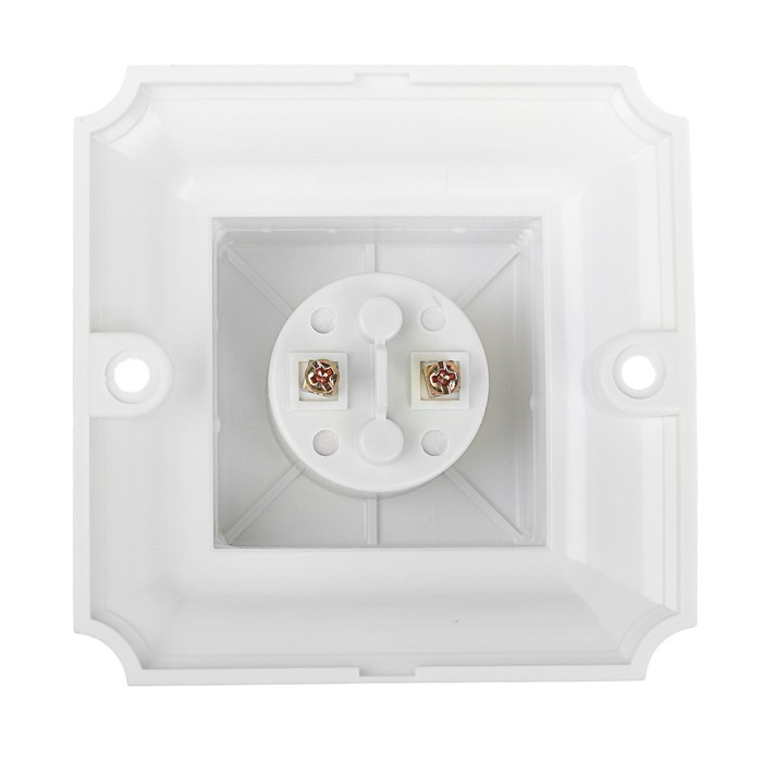 Патрон декоративный E27, квадрат, 220 В