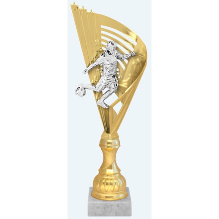 Кубок PB 1109 С Футбол, h=37,5 см, d= 15