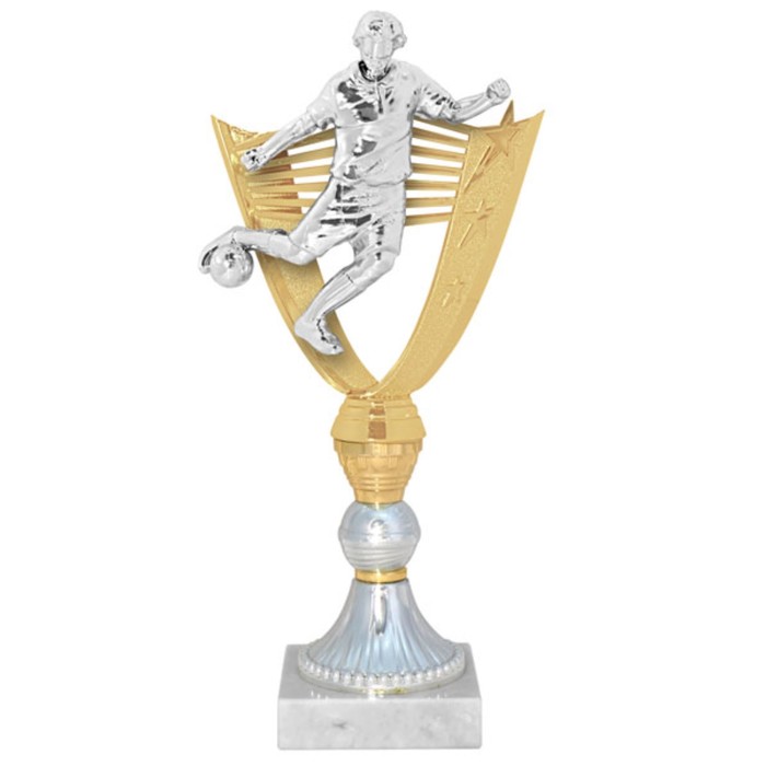 Кубок PB 1107 C Футбол, h=26 см, d= 13