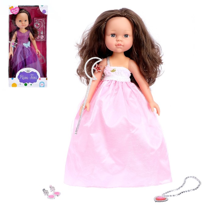 Кукла "Принцесса-2" в бальном платье с аксессуарами, МИКС