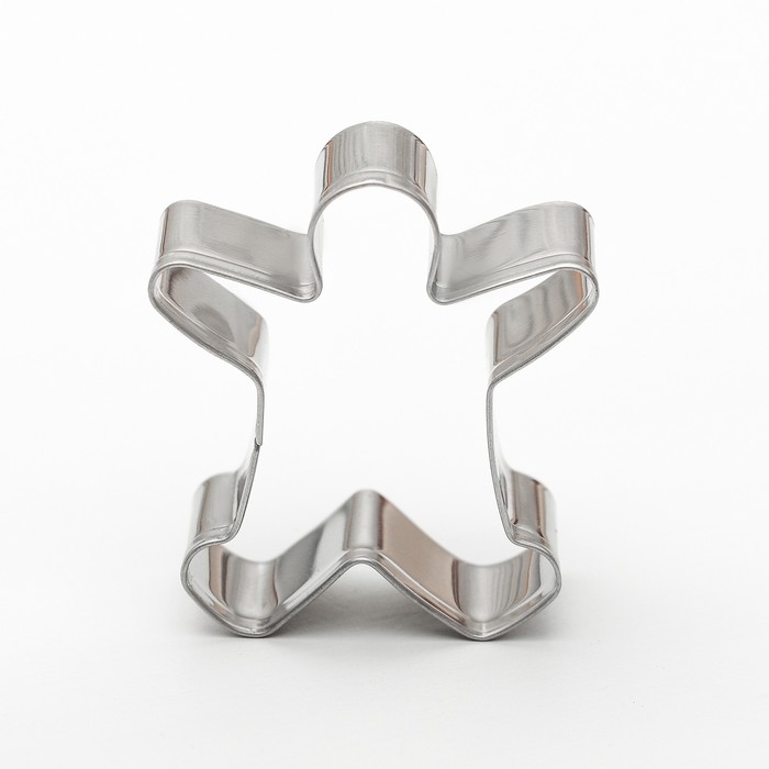 Набор форм для вырезания печенья "Капкейк, человечек, цветок, круг", 4 шт