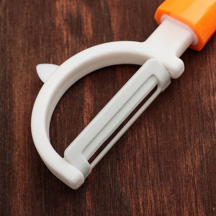 Овощечистка керамическая 20 см "Арни", цвета МИКС