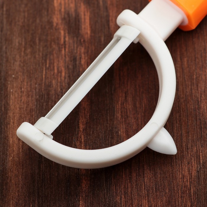 Овощечистка керамическая 20 см "Арни", цвета МИКС